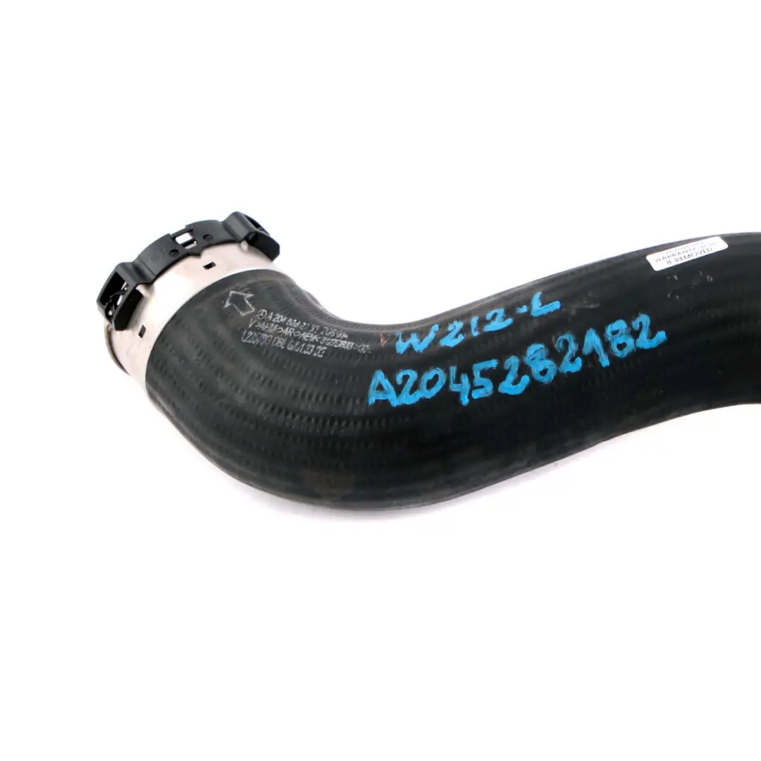 Tuyau Admission OM651 Tuyau charge intercooler Diesel pour Mercedes W212 à propos du numéro de pièce A2045282182 Mercedes W212 Tuyau Admission OM651 Tuyau charge intercooler Diesel - SKU A2045282182 - Numéro de pièce A2045282182