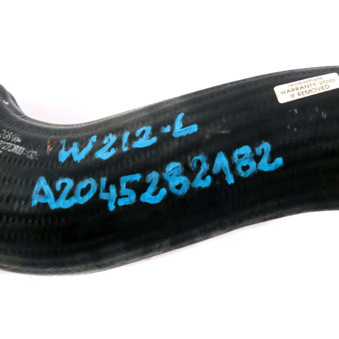 OM651 Air Intake Hose Intercooler Charge Pipe Diesel to Mercedes W212 with Part number A2045282182 Mercedes W212 OM651 Air Intake Hose Intercooler Charge Pipe Diesel - SKU A2045282182 - Part number A2045282182