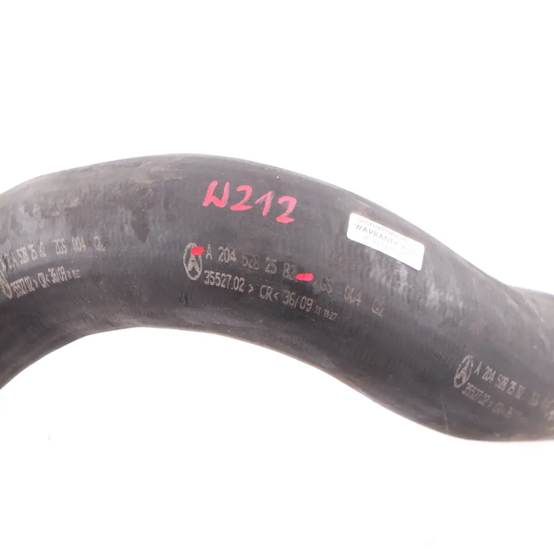  Tuyau d'admission d'air Mercedes W204 M271 Tube d'intercooler gauche - SKU A2045282582 - Numéro de pièce A2045282582