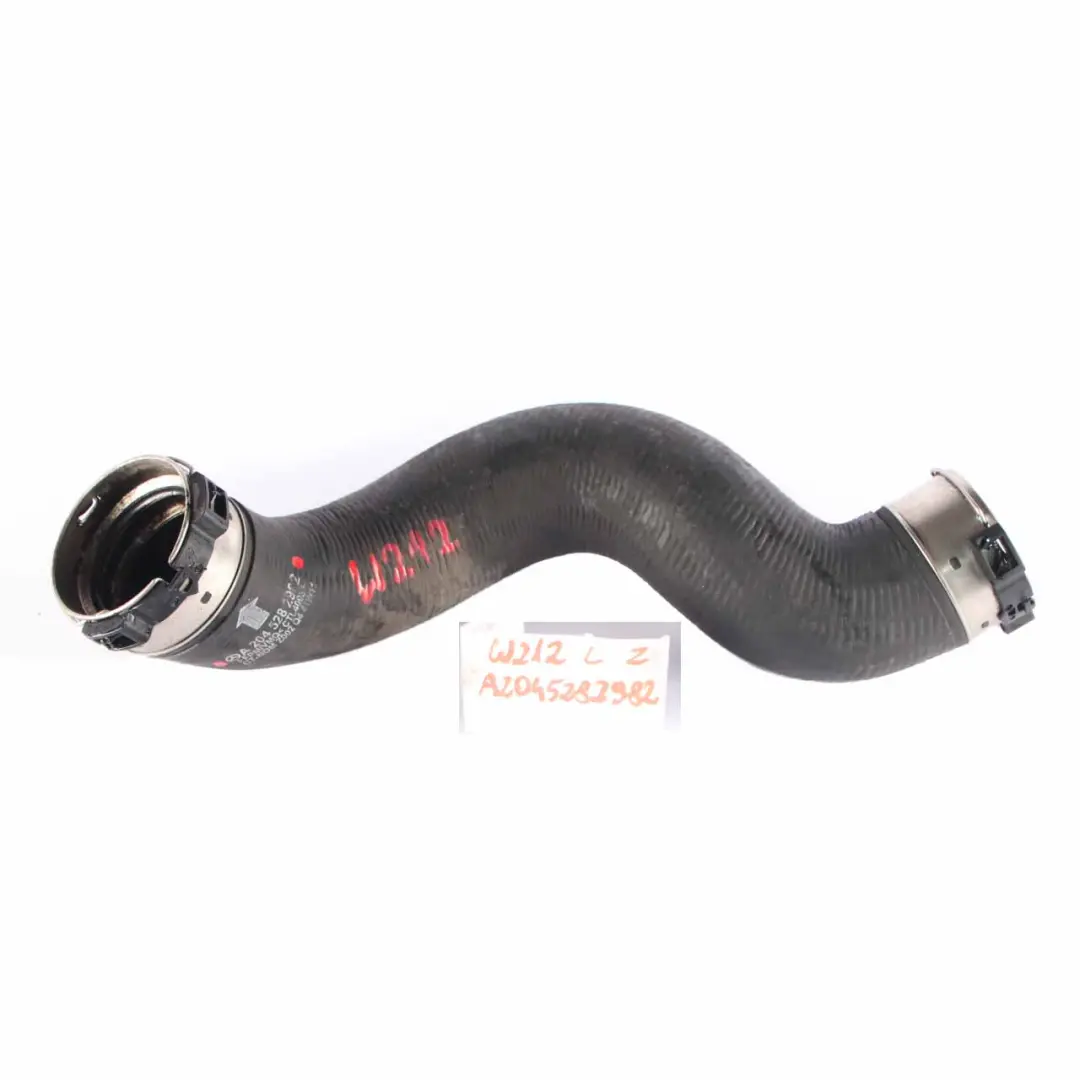 Hose Pipe OM642 Diesel to Mercedes W204 W212 Turbo Intercooler with Part number A2045282982 Mercedes W204 W212 Turbo Intercooler Hose Pipe OM642 Diesel - SKU A2045282982 - Part number A2045282982