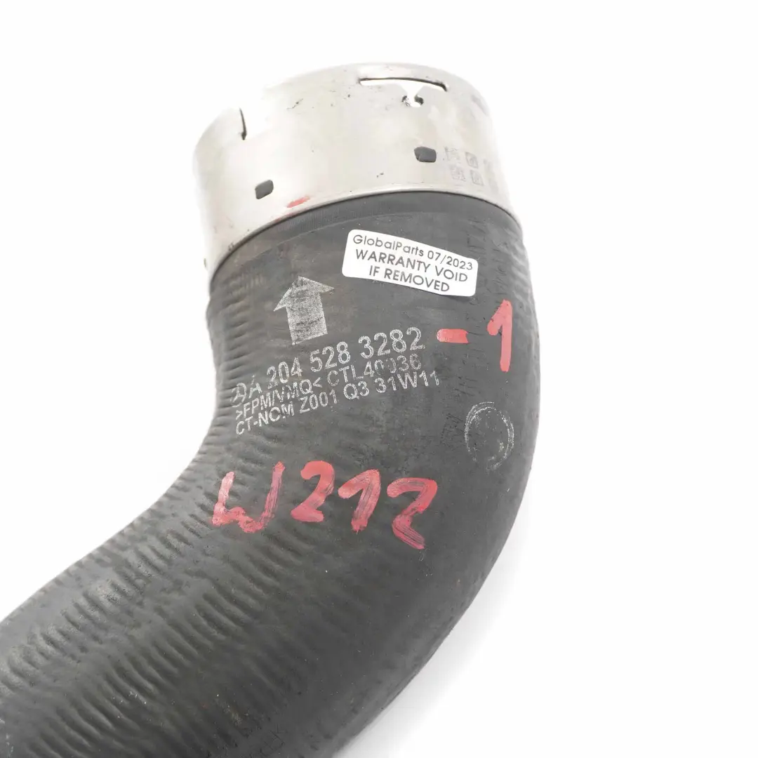 Intake Hose OM651 Intercooler Charge Pipe Diesel Mercedes W212 Air - SKU A2045283282-1 - Part number A2045283282