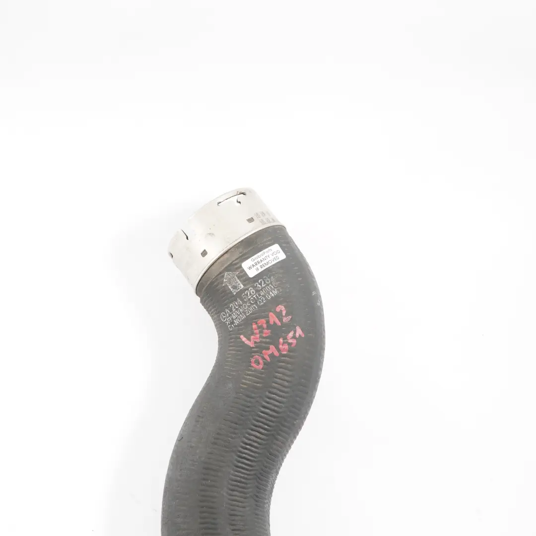 Intake Hose OM651 Intercooler Charge Pipe Diesel to Mercedes W212 Air with Part number A2045283282 Mercedes W212 Air Intake Hose OM651 Intercooler Charge Pipe Diesel - SKU A2045283282 - Part number A2045283282
