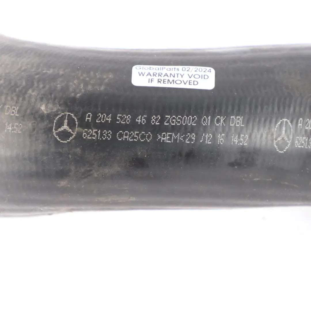 Mercedes W204 W207 W212 M274 Wąż Rura Przewód Intercoolera - SKU A2045284682 - Numer Części A2045284682