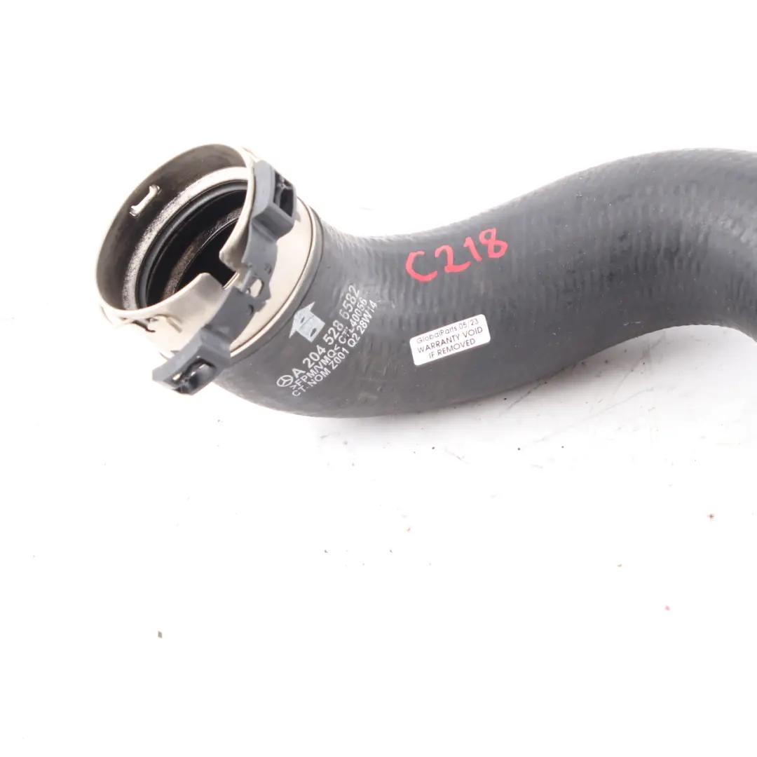 Mercedes W204 W212 Manguera admisión Tubo intercooler aire izquierdo - SKU A2045286582 - Número de pieza A2045286582