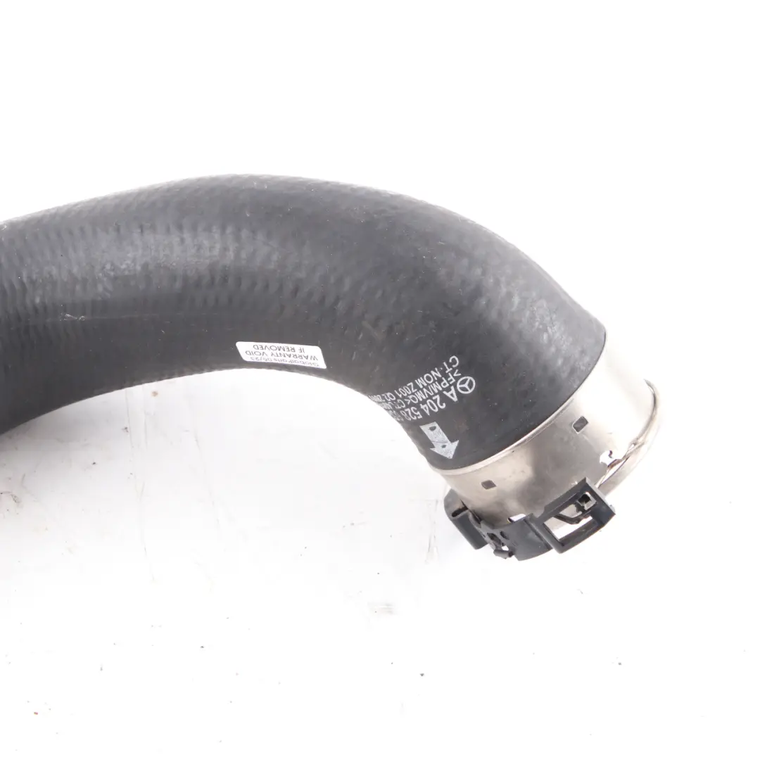 Mercedes W204 W212 Manguera admisión Tubo intercooler aire izquierdo - SKU A2045286582 - Número de pieza A2045286582