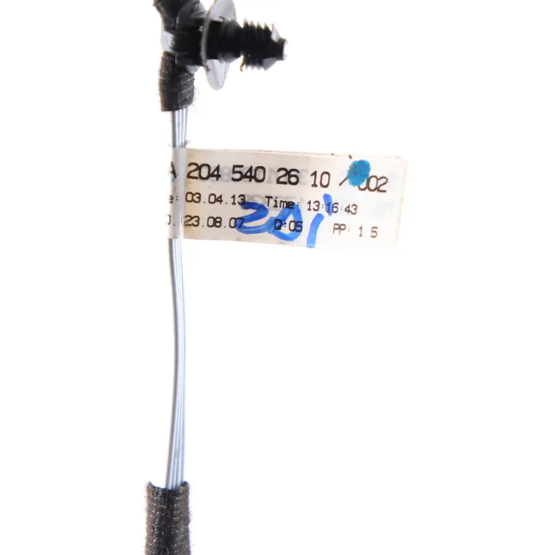 Mercedes W204 Cable Harness Rear Door Panel Card Wiring Loom - SKU A2045402610 - Part number A2045402610