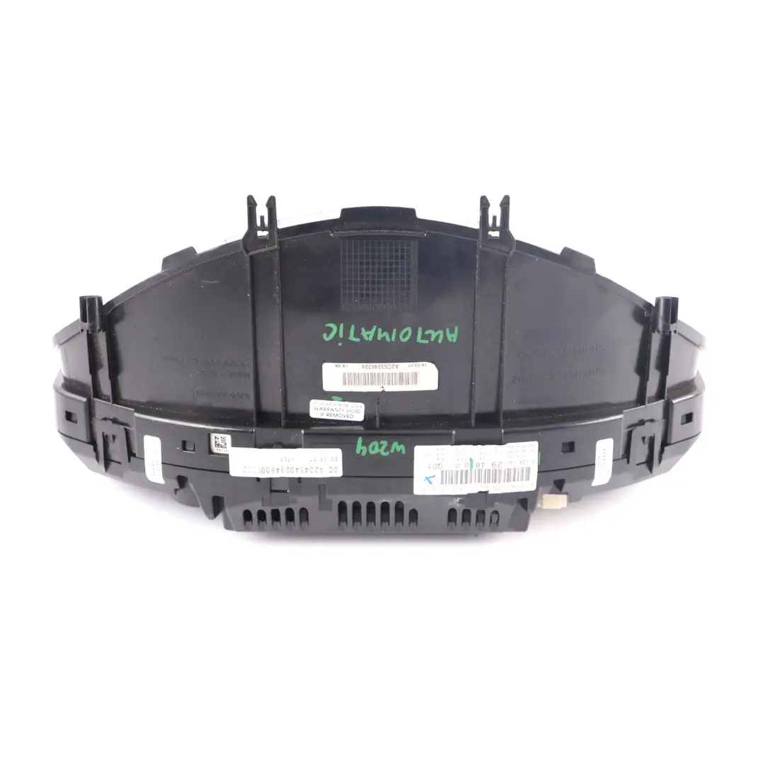  Instrument Cluster Mercedes W204 Petrol Speedometer MPH Automatic - SKU A2045402948 - Part number A2045402948