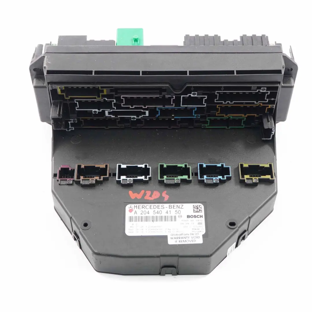 Fuse Box Mercedes W204 W212 SAM Relay Control Unit Module to with Part number A2045404150 Fuse Box Mercedes W204 W212 SAM Relay Control Unit Module - SKU A2045404150 - Part number A2045404150