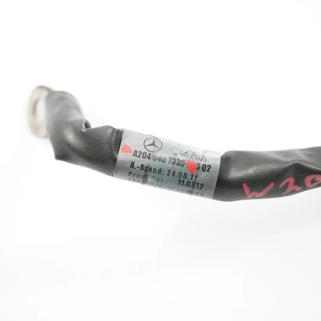Kabel Masowy Skrzyni Biegów Nadwozia do Mercedes W204 C207 W212 o numerze A2045407335 Mercedes W204 C207 W212 Kabel Masowy Skrzyni Biegów Nadwozia - SKU A2045407335 - Numer Części A2045407335