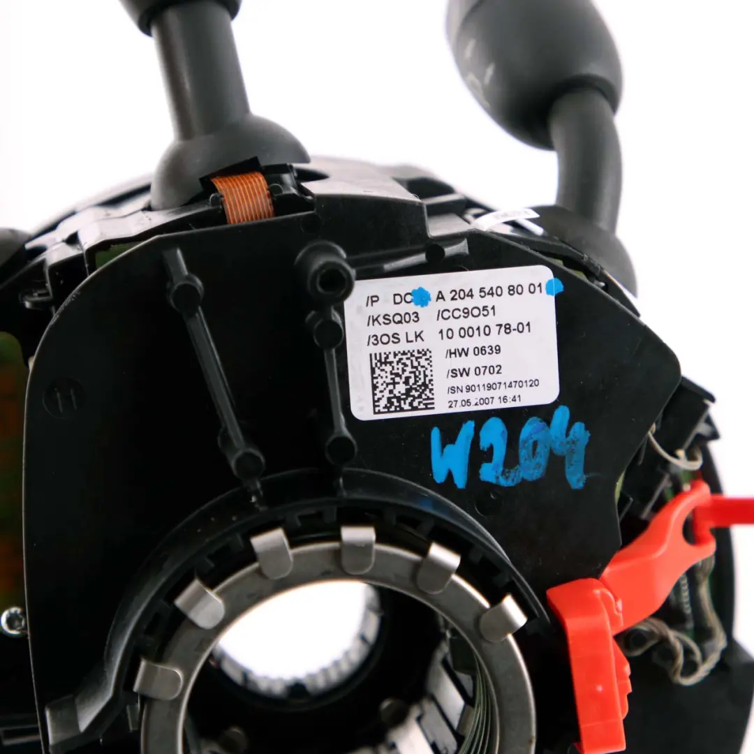 Mercedes-Benz W204 Steering Wheel Slip Ring Airbag Switch Indicator to with Part number A2045408001 Mercedes-Benz W204 Steering Wheel Slip Ring Airbag Switch Indicator - SKU A2045408001 - Part number A2045408001