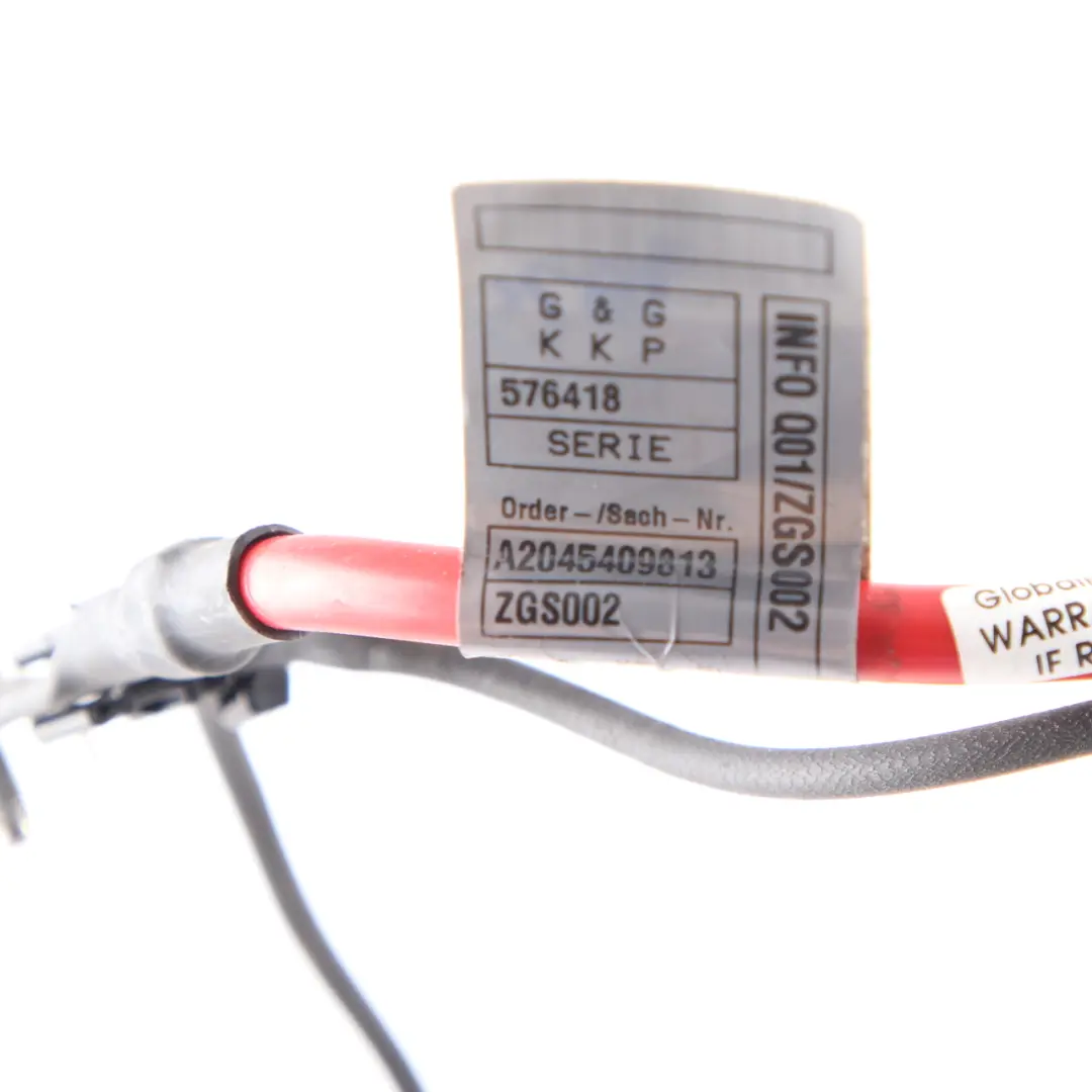 Battery Cable Mercedes W204 W207 Positive Wiring Harness Loom - SKU A2045409813 - Part number A2045409813