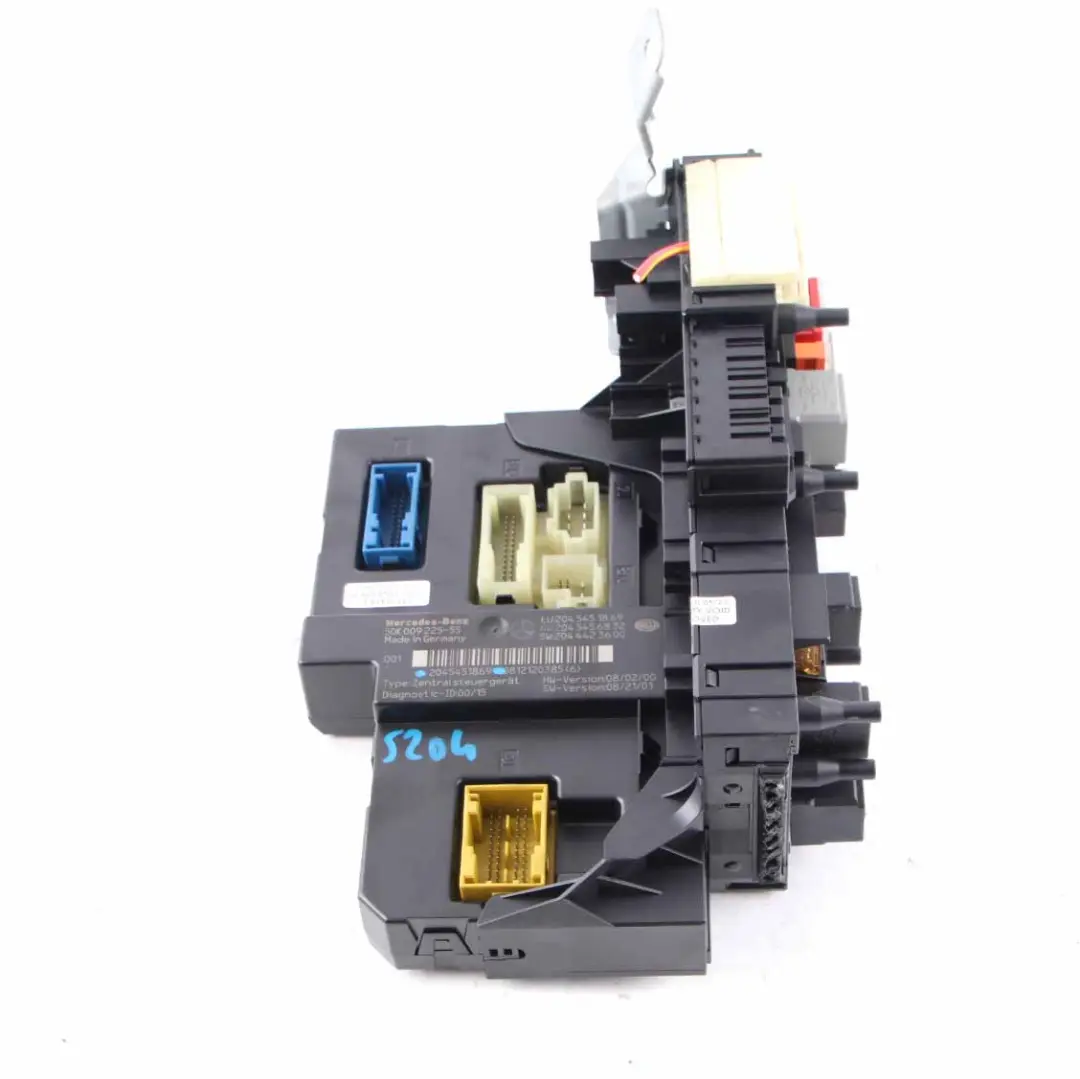 SAM Control Unit Module Fuse Box Relay to Mercedes W204 with Part number A2045451869 Mercedes W204 SAM Control Unit Module Fuse Box Relay - SKU A2045451869 - Part number A2045451869