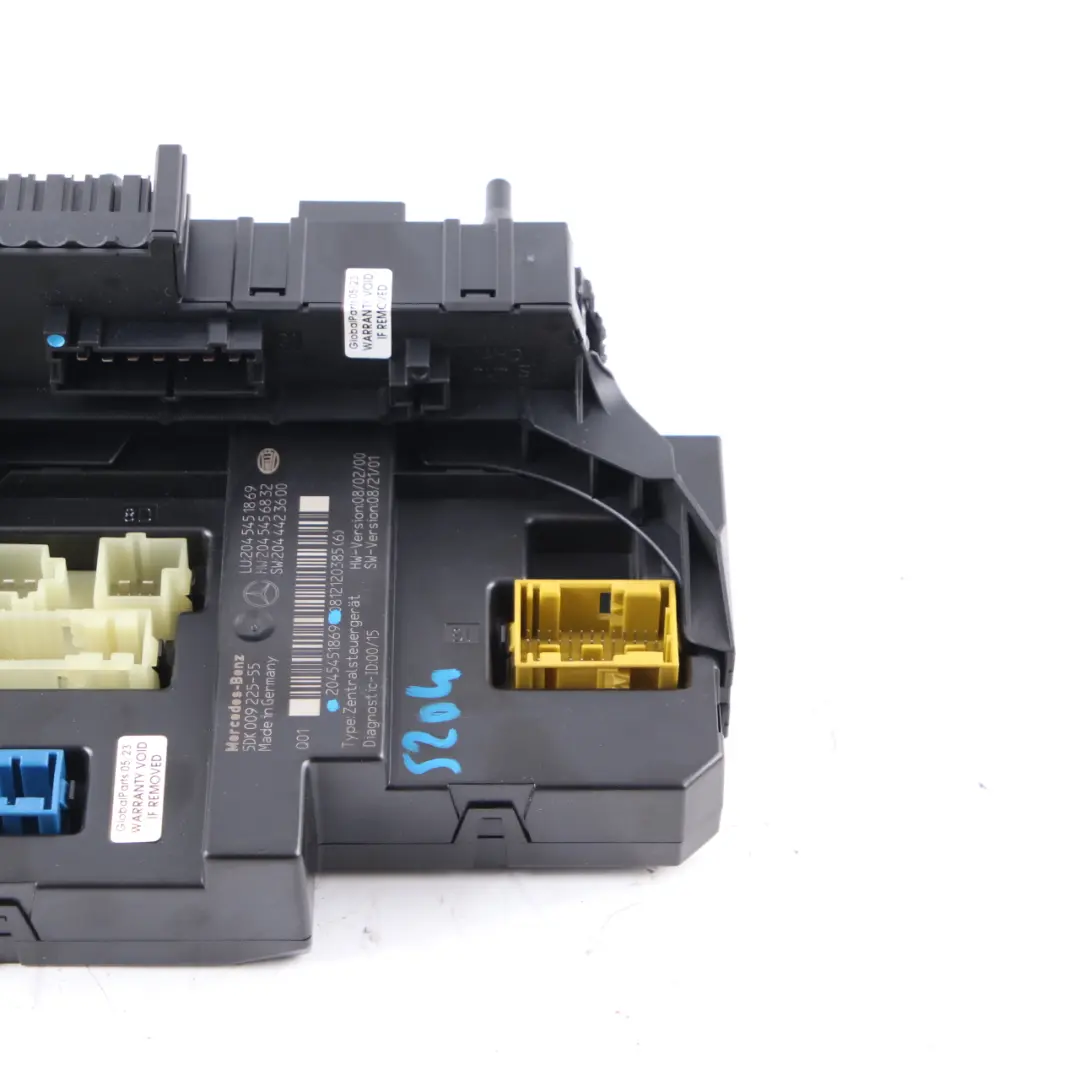 SAM Control Unit Module Fuse Box Relay to Mercedes W204 with Part number A2045451869 Mercedes W204 SAM Control Unit Module Fuse Box Relay - SKU A2045451869 - Part number A2045451869
