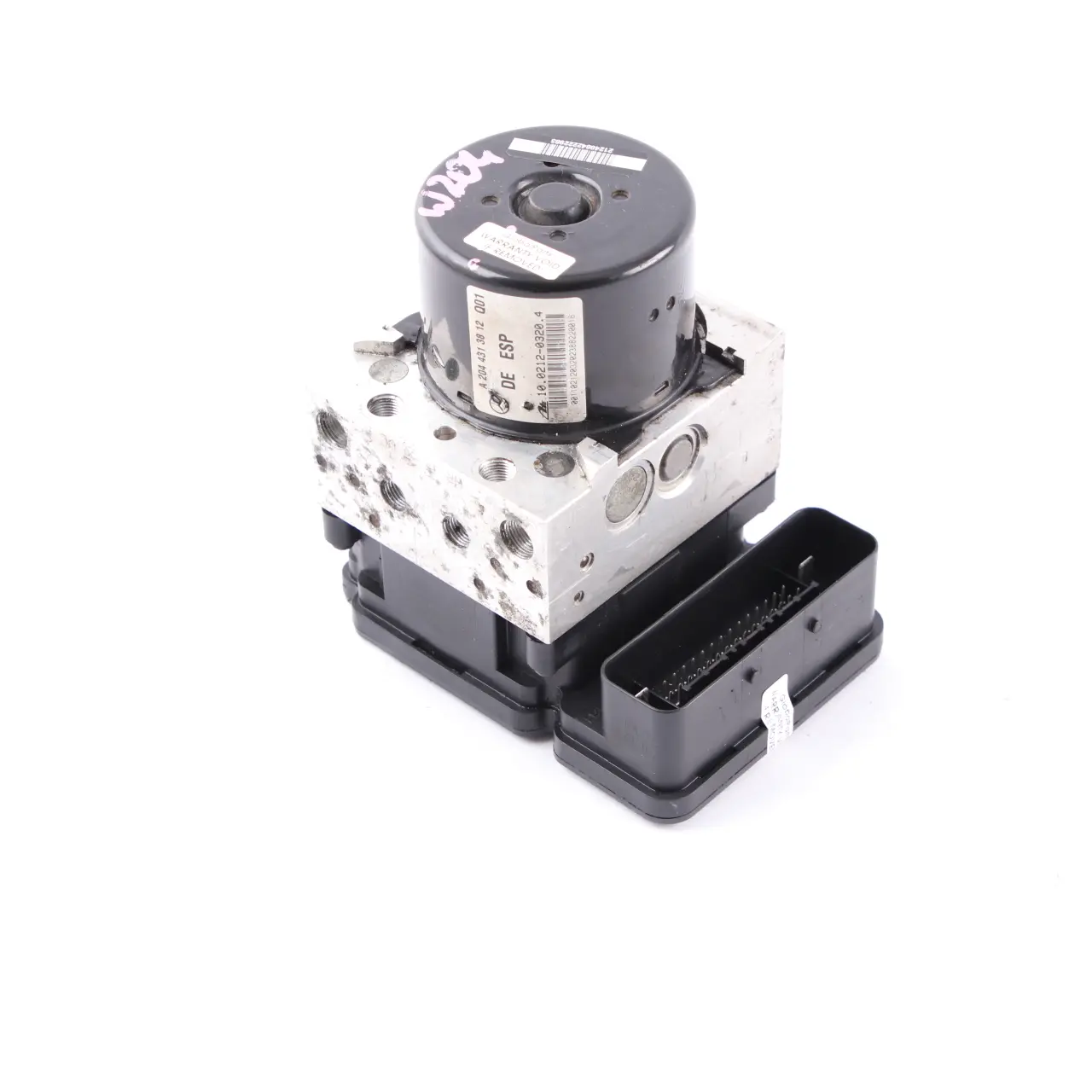 Mercedes W204 ABS Pompa Freno Sterzo Idraulico Unità Frenante A2044313812
