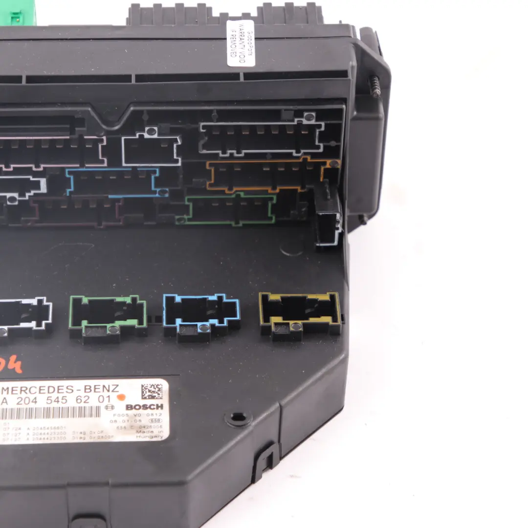  SAM Module Mercedes W204 Control Unit Electrical Fuse Box Unit - SKU A2045456201 - Part number A2045456201