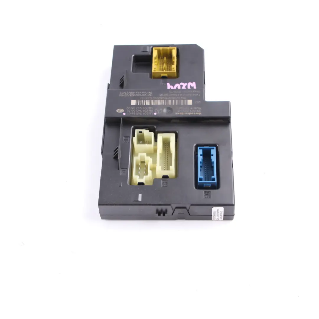 Mercedes W204 Fuse Box Rear Relay Control Unit Module SAM - SKU A2045458601 - Part number A2045458601