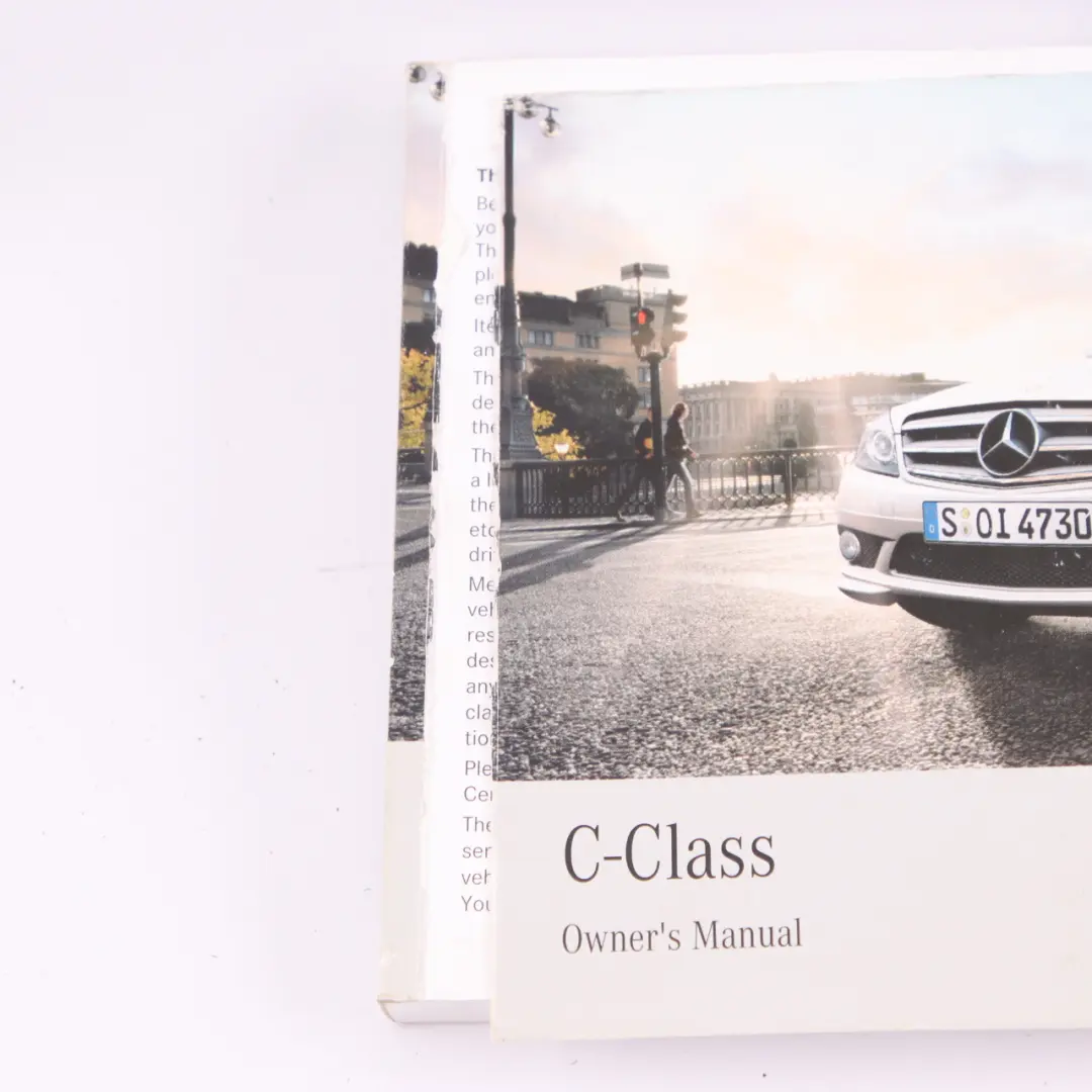  Owner's Handbook Mercedes W204 Service Booklet Instructions Pouch Case Wallet - SKU A2045840781 - Part number A2045840781