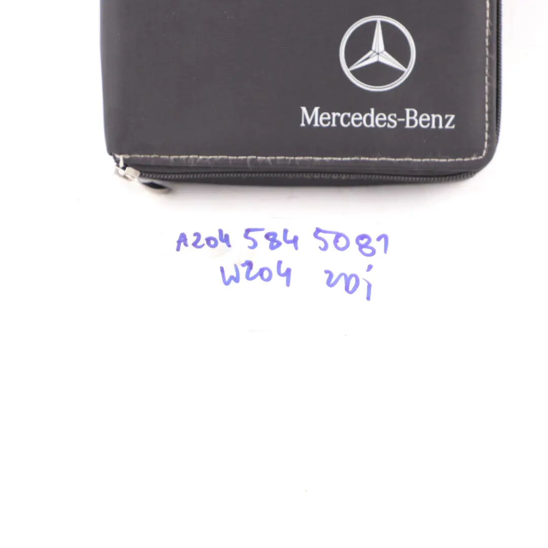  Owner's Handbook Mercedes W204 Service Booklet Instructions Pouch Case Wallet - SKU A2045845081 - Part number A2045845081