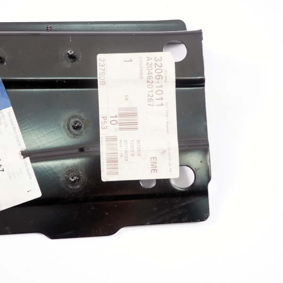  Mercedes-Benz C E Class W204 W207 Front Axle Panel Cover Right O/S - SKU A2046201267 - Part number A2046201267