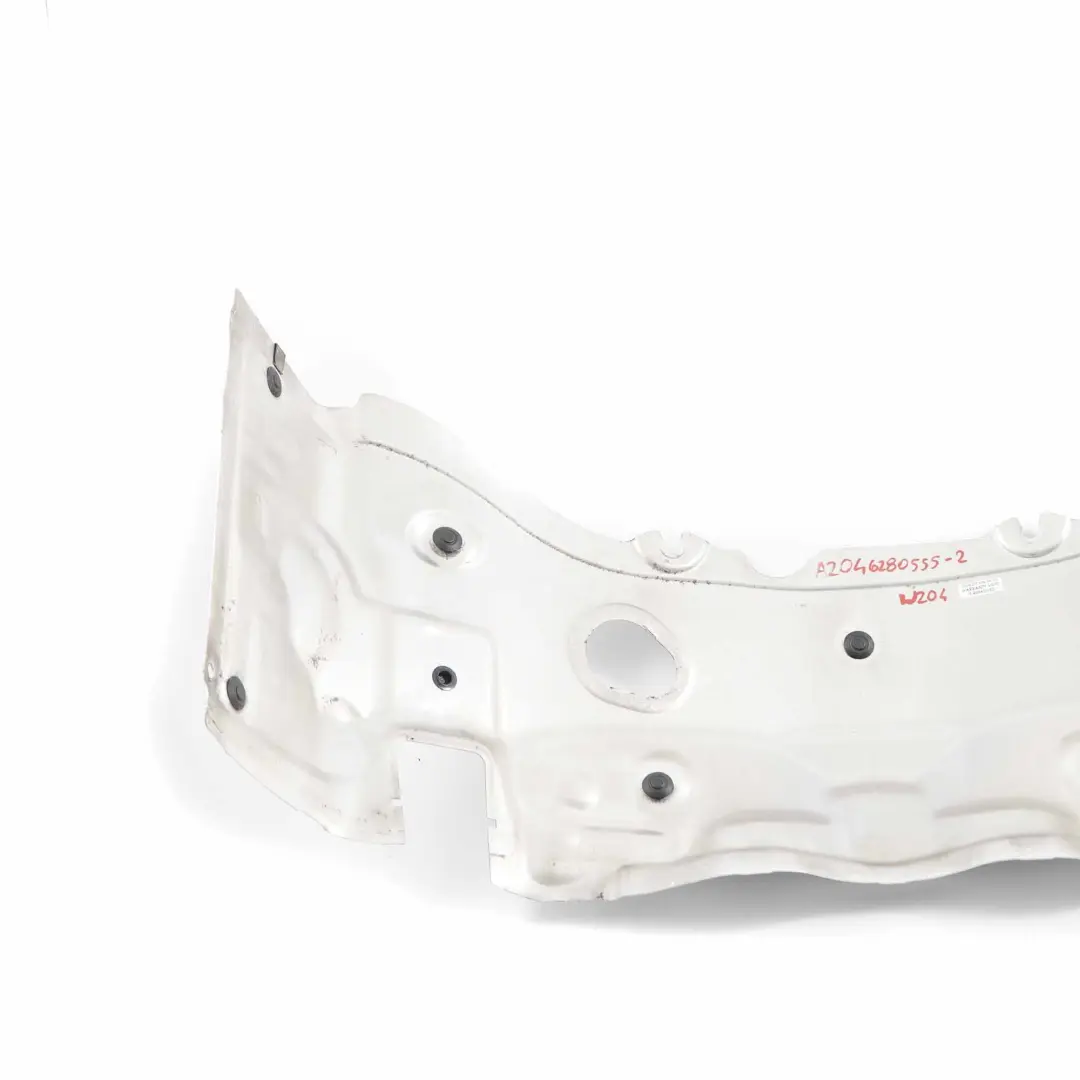 Mercedes W204 C207 Bulkhead Engine Sound Insulation Covering Panel - SKU A2046280555-2 - Numéro de pièce A2046280555