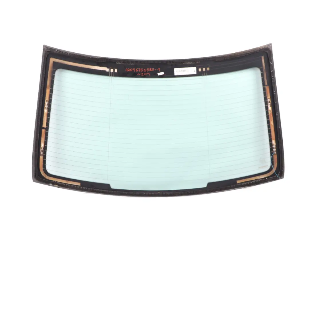 Window Windshield Glass Glazing AS2 Green to Mercedes W204 Rear with Part number A2046700580 Mercedes W204 Rear Window Windshield Glass Glazing AS2 Green - SKU A2046700580-1 - Part number A2046700580