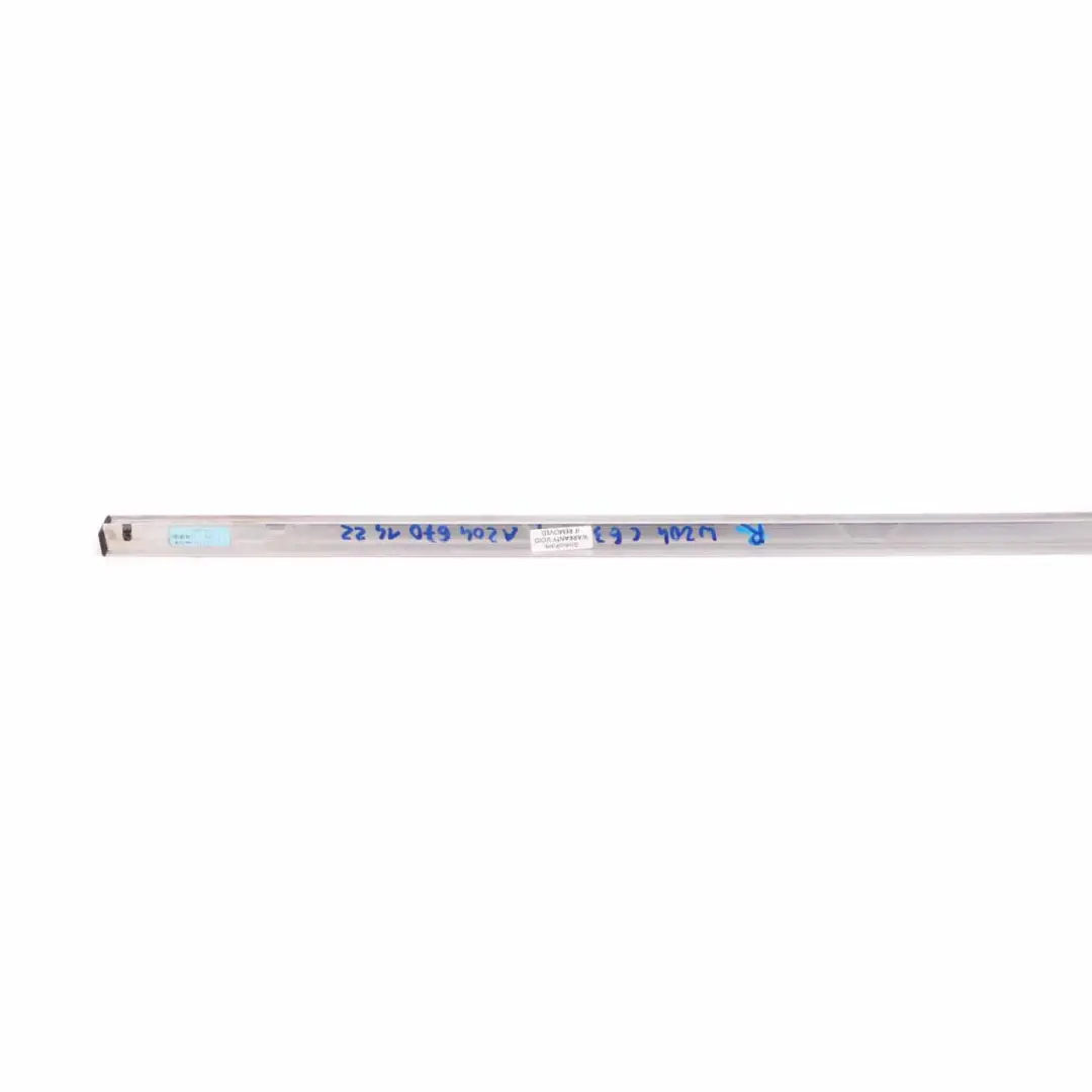  Window Strip Mercedes C204 Quarter Window Trim Rear Right O/S Chrome - SKU A2046701422 - Part number A2046701422