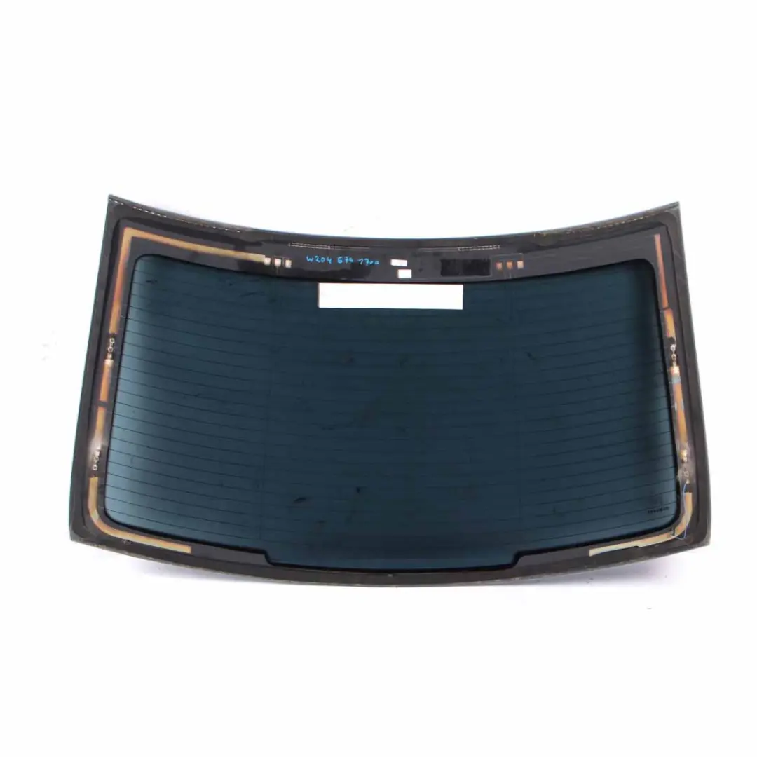 Window Windshield Glass Glazing AS2 Green Foil Tinted Saloon to Mercedes W204 Rear with Part number A2046701700 Mercedes W204 Rear Window Windshield Glass Glazing AS2 Green Foil Tinted Saloon - SKU A2046701700 - Part number A2046701700