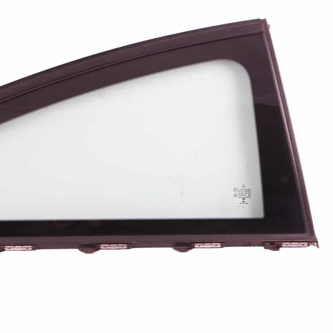  Finestrino laterale Mercedes W204 Coupé posteriore destro vetro verde AS2 - SKU A2046702000 - Numero di parte A2046702000