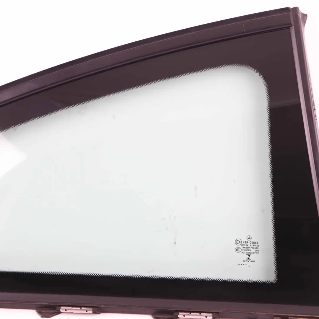  Quarter Side Window Mercedes W204 Coupe Rear Right O/S Green Window Glass AS2 - SKU A2046702000 - Part number A2046702000