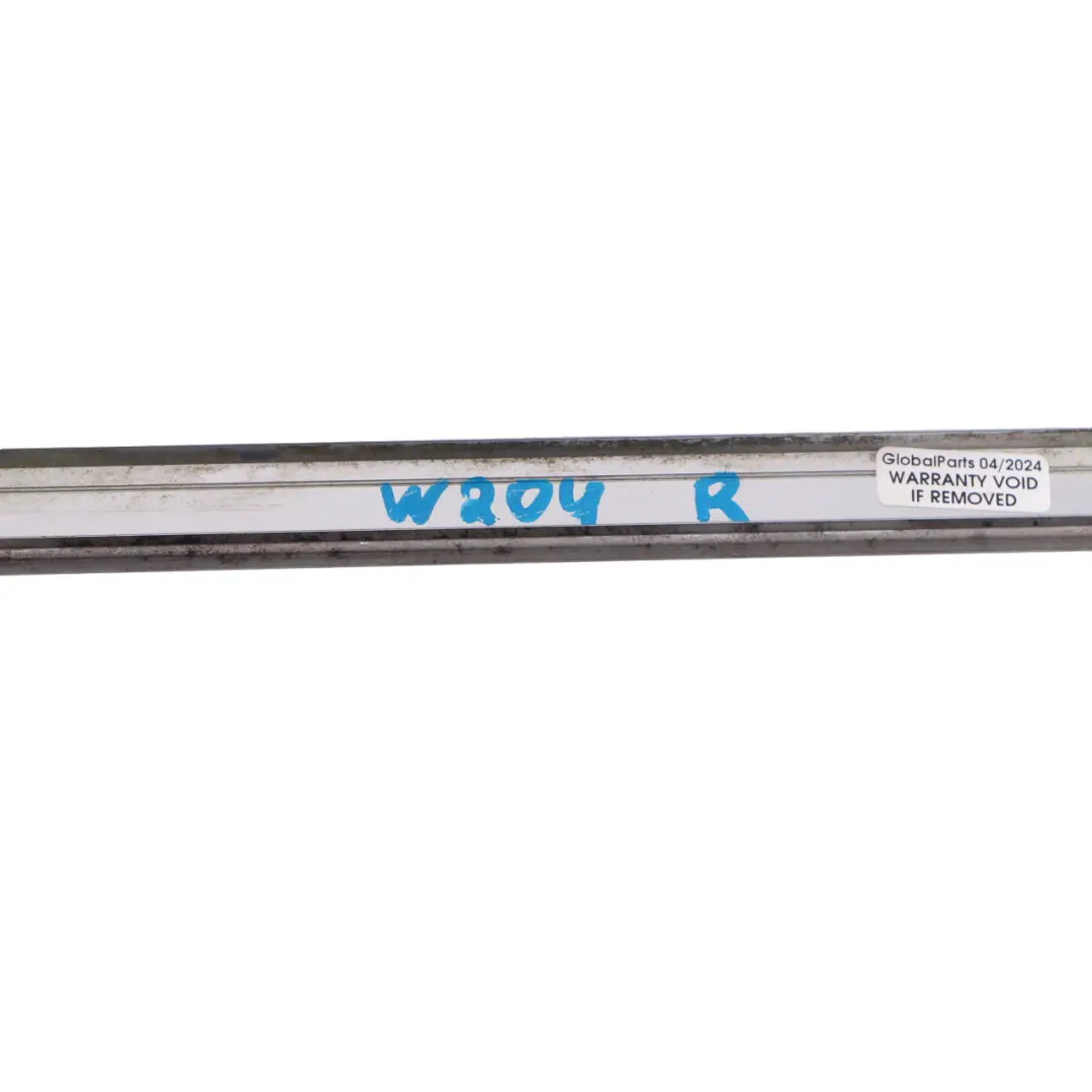 Moldura De Ventana Lateral Trasera Izquierda para Mercedes W204 con número de pieza A2046706312 Mercedes W204 Moldura De Ventana Lateral Trasera Izquierda - SKU A2046706312 - Número de pieza A2046706312