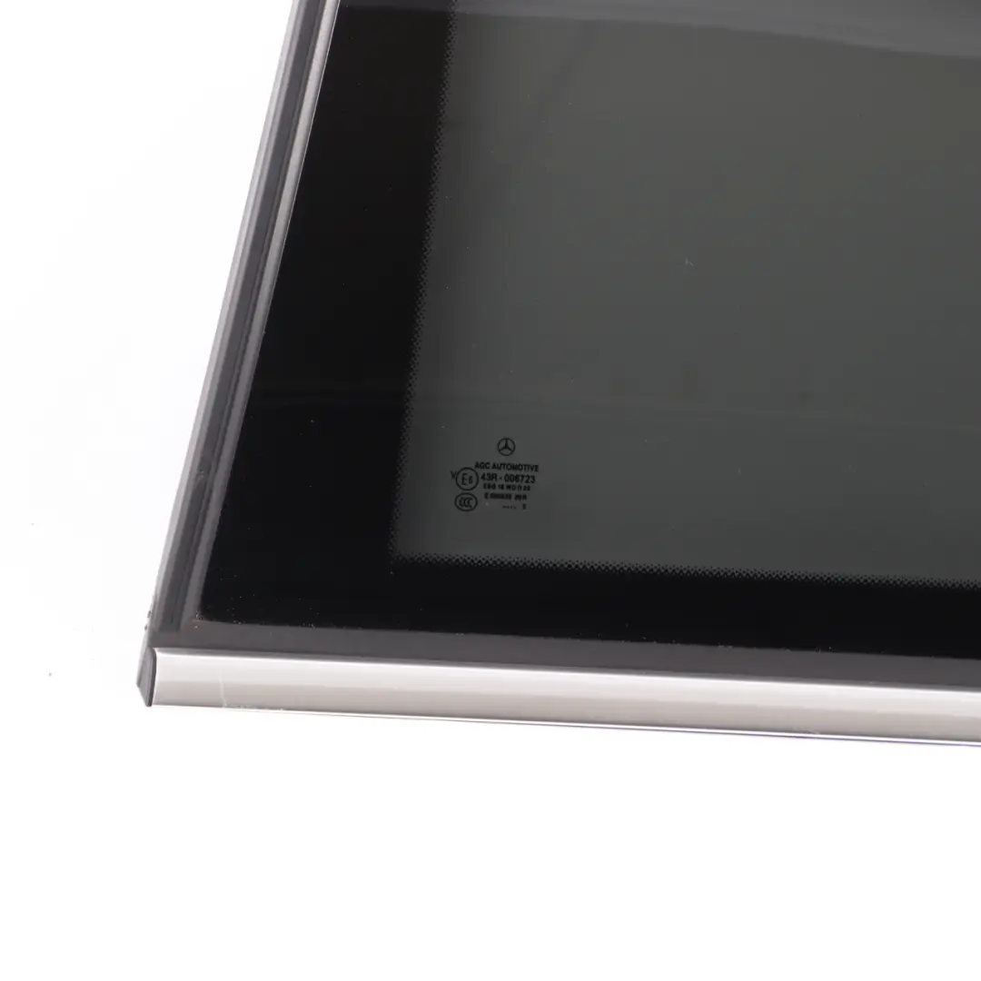 Quarter Side Window Glass Rear Left N/S Tinted to Mercedes C204 with Part number A2046706712 Mercedes C204 Quarter Side Window Glass Rear Left N/S Tinted - SKU A2046706712-1 - Part number A2046706712