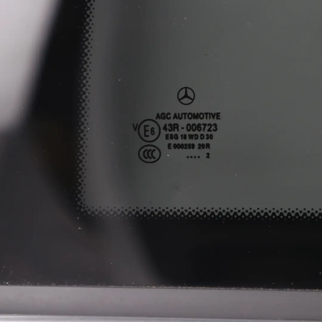Viertel Seitenscheibe Glas Hinten Links Getönt für Mercedes C204 mit Teilenummer A2046706712 Mercedes C204 Viertel Seitenscheibe Glas Hinten Links Getönt - SKU A2046706712-1 - Teilenummer A2046706712