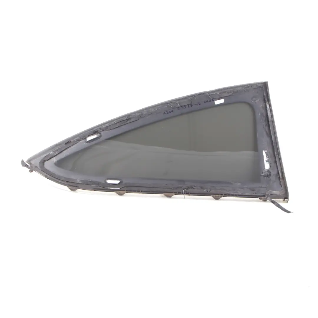 Quarter Side Window Glass Rear Left N/S Tinted to Mercedes W204 Coupe with Part number A2046706712 Mercedes W204 Coupe Quarter Side Window Glass Rear Left N/S Tinted - SKU A2046706712 - Part number A2046706712