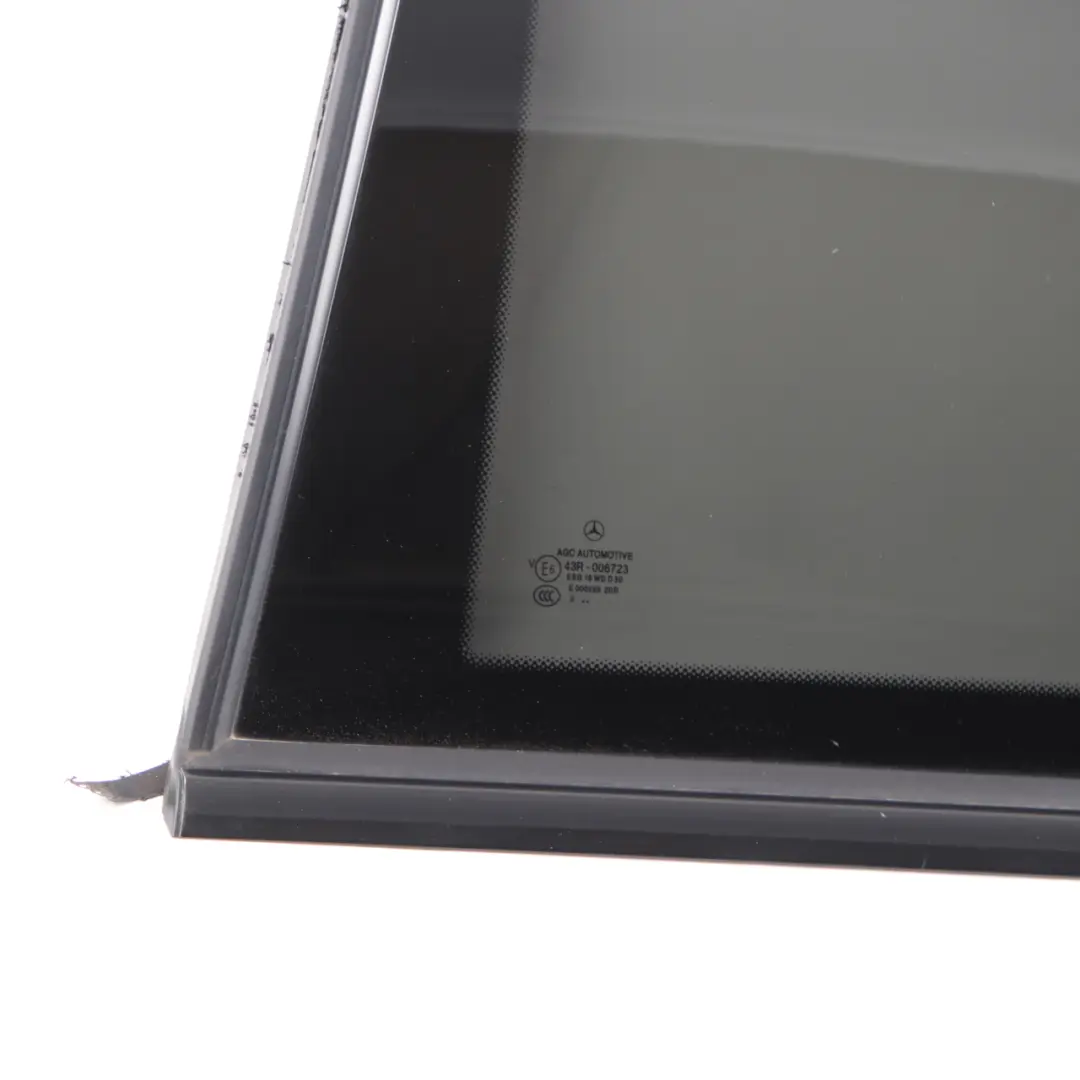 Quarter Side Window Glass Rear Left N/S Tinted to Mercedes W204 Coupe with Part number A2046706712 Mercedes W204 Coupe Quarter Side Window Glass Rear Left N/S Tinted - SKU A2046706712 - Part number A2046706712