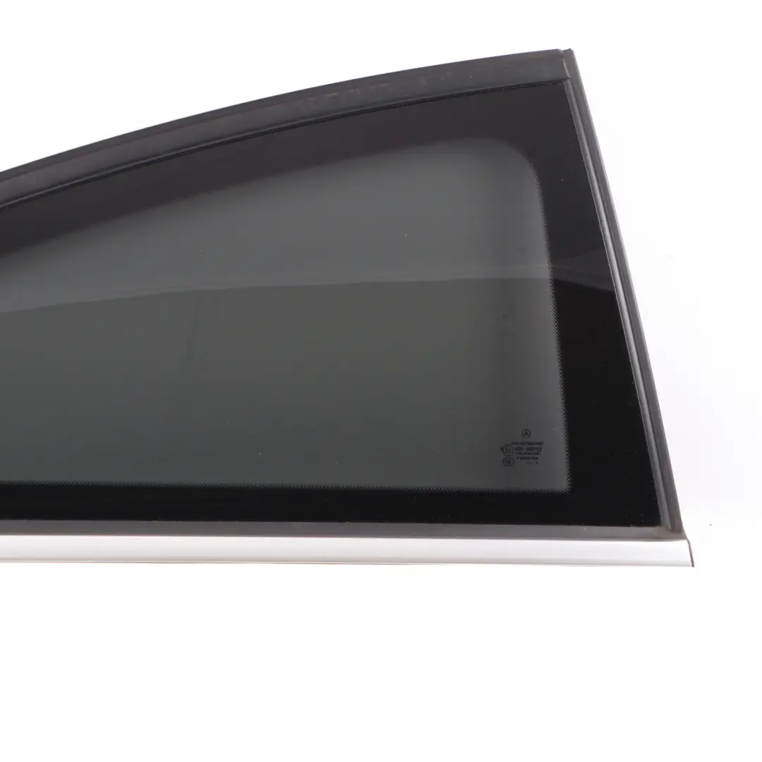 Quarter Side Window Glass Rear Right O/S Tinted to Mercedes C204 with Part number A2046706812 Mercedes C204 Quarter Side Window Glass Rear Right O/S Tinted - SKU A2046706812-1 - Part number A2046706812