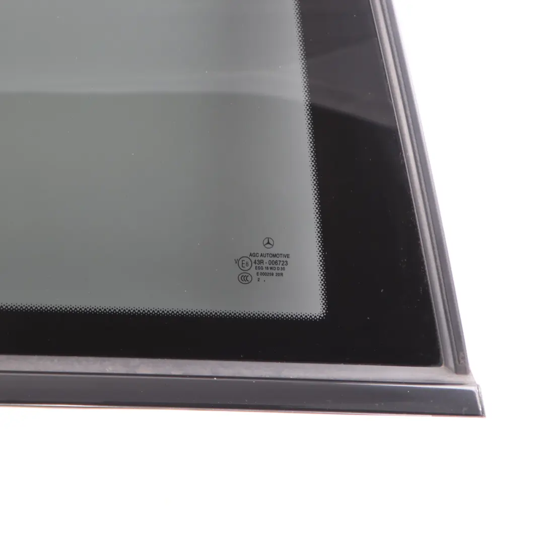 Quarter Side Window Glass Rear Right O/S Tinted to Mercedes W204 Coupe with Part number A2046706812 Mercedes W204 Coupe Quarter Side Window Glass Rear Right O/S Tinted - SKU A2046706812 - Part number A2046706812