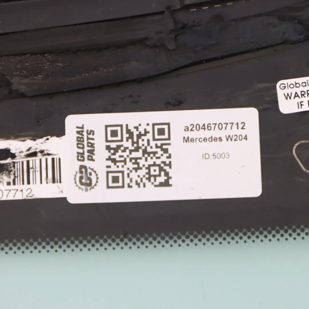 Mercedes S204 Viertel Seitenscheibe Verglasung Glas hinten links AS2 - SKU A2046707712 - Teilenummer A2046707712