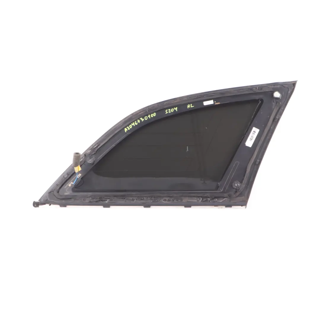 Mercedes S204 Vitrage Vitre Latérale Arrière Gauche Côté Conducteur Teinté AS2 - SKU A2046730100 - Numéro de pièce A2046730100