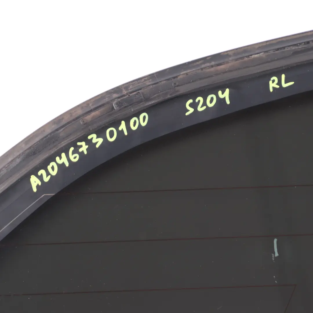 Viertel Seitenscheibe Glasverglasung Hinten Links AS2 Folie Getönt für Mercedes S204 mit Teilenummer A2046730100 Mercedes S204 Viertel Seitenscheibe Glasverglasung Hinten Links AS2 Folie Getönt - SKU A2046730100 - Teilenummer A2046730100