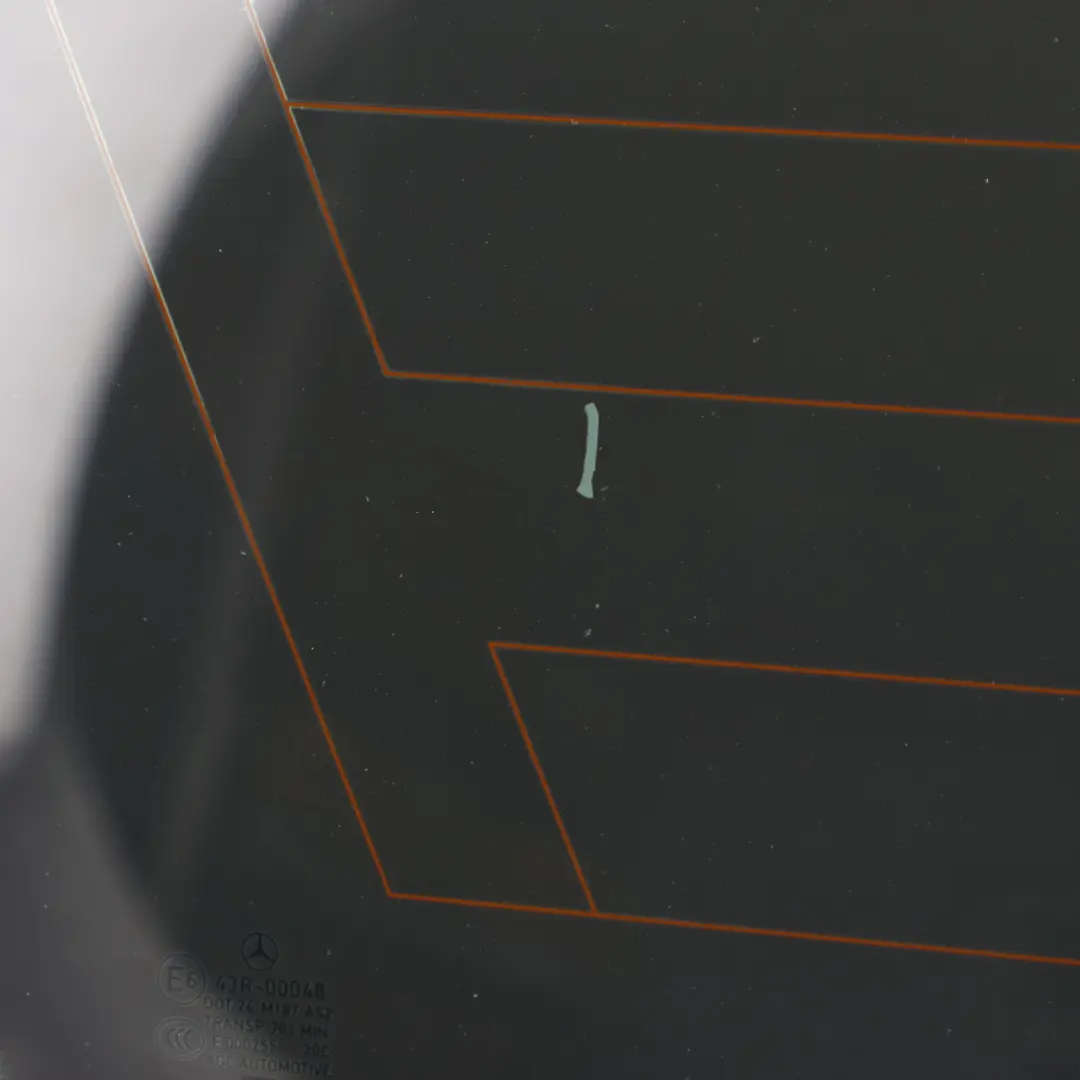 Mercedes S204 Viertel Seitenscheibe Glasverglasung Hinten Links AS2 Folie Getönt - SKU A2046730100 - Teilenummer A2046730100