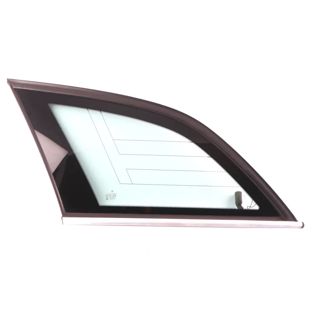 Mercedes S204 Quarter Side Window Glass Rear Left N/S AS2 - SKU A2046730310 - Part number A2046730310