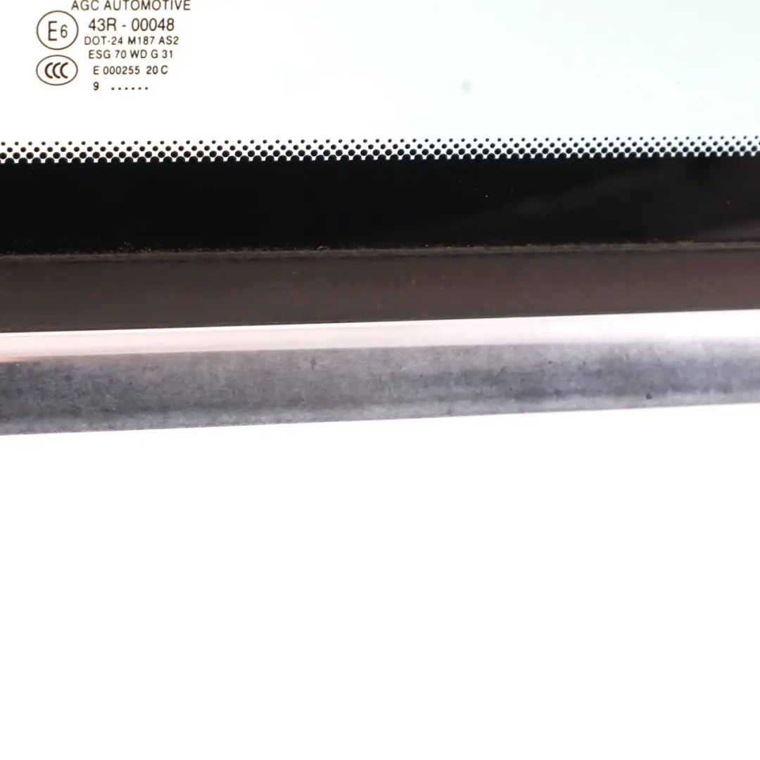 Ventana lateral trasera izquierda AS2 para Mercedes S204 con número de pieza A2046730310 Mercedes S204 Ventana lateral trasera izquierda AS2 - SKU A2046730310 - Número de pieza A2046730310