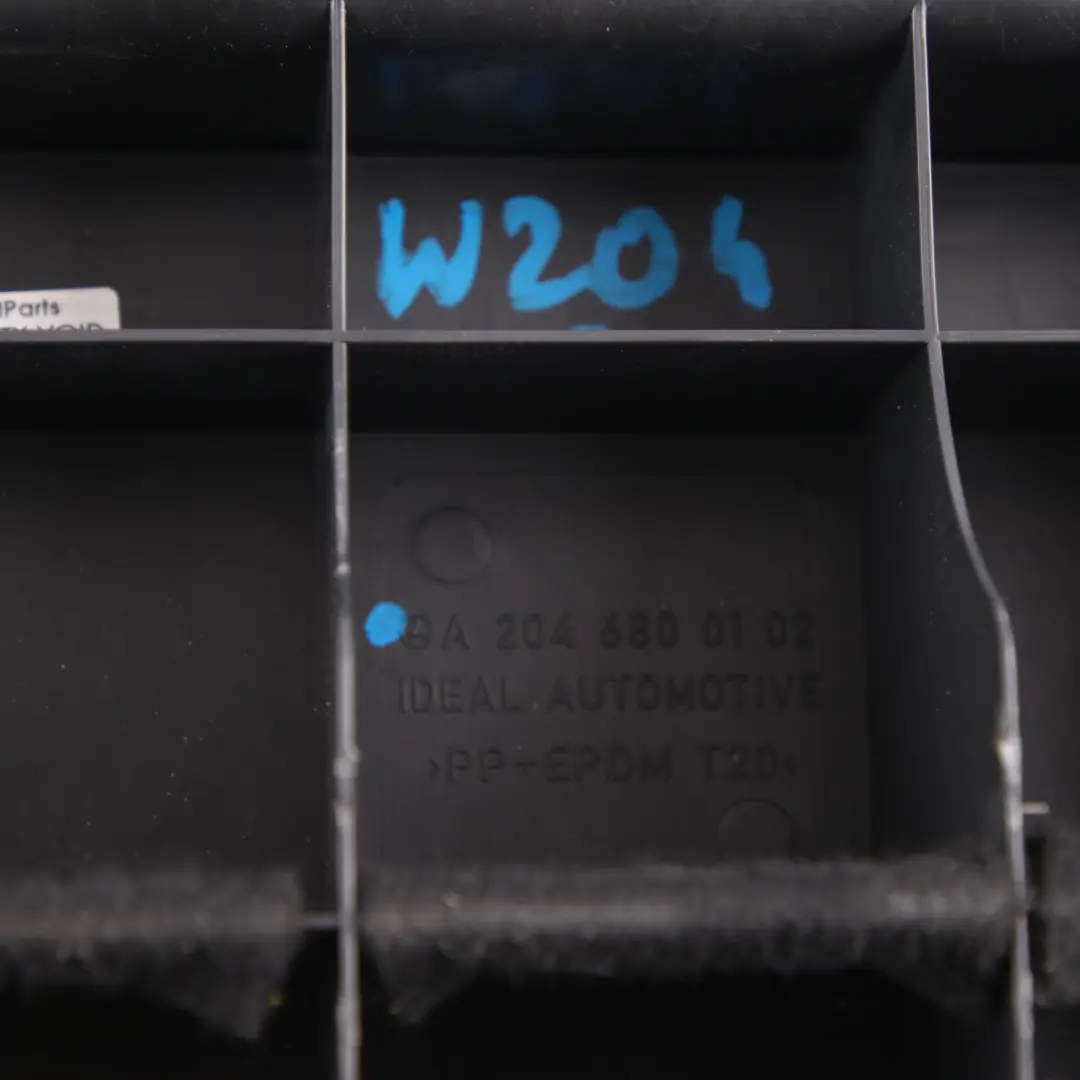 Baule di carico anteriore del pavimento del bagagliaio per Mercedes W204 con numero di parte A2046800102 Mercedes W204 Baule di carico anteriore del pavimento del bagagliaio - SKU A2046800102 - Numero di parte A2046800102