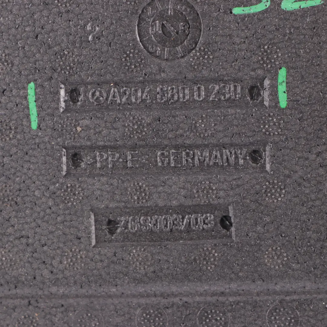 Boot Trunk Estate Loading Floor Panel Tool Kit Foam to Mercedes S204 with Part number A2046800230 Mercedes S204 Boot Trunk Estate Loading Floor Panel Tool Kit Foam - SKU A2046800230-1 - Part number A2046800230