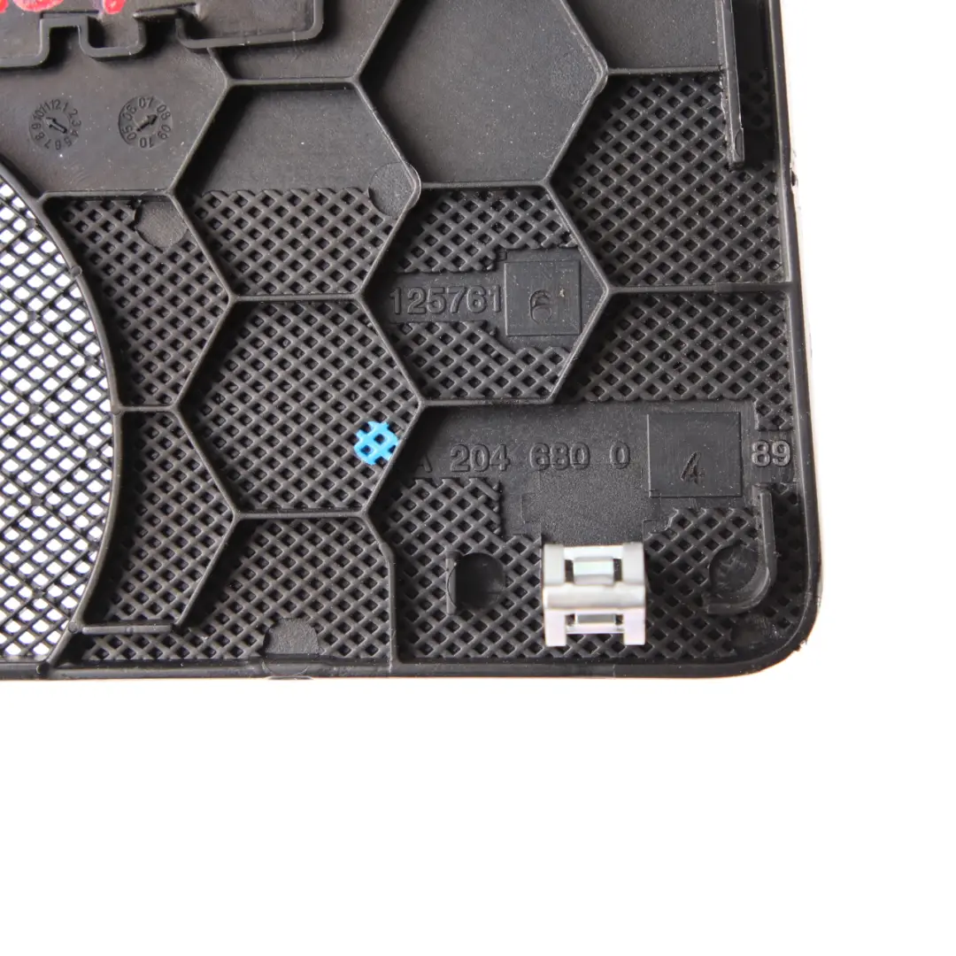 Speaker Cover Centre Dashboard Trim Dash Black to Mercedes W204 with Part number A2046800489 Mercedes W204 Speaker Cover Centre Dashboard Trim Dash Black - SKU A2046800489 - Part number A2046800489