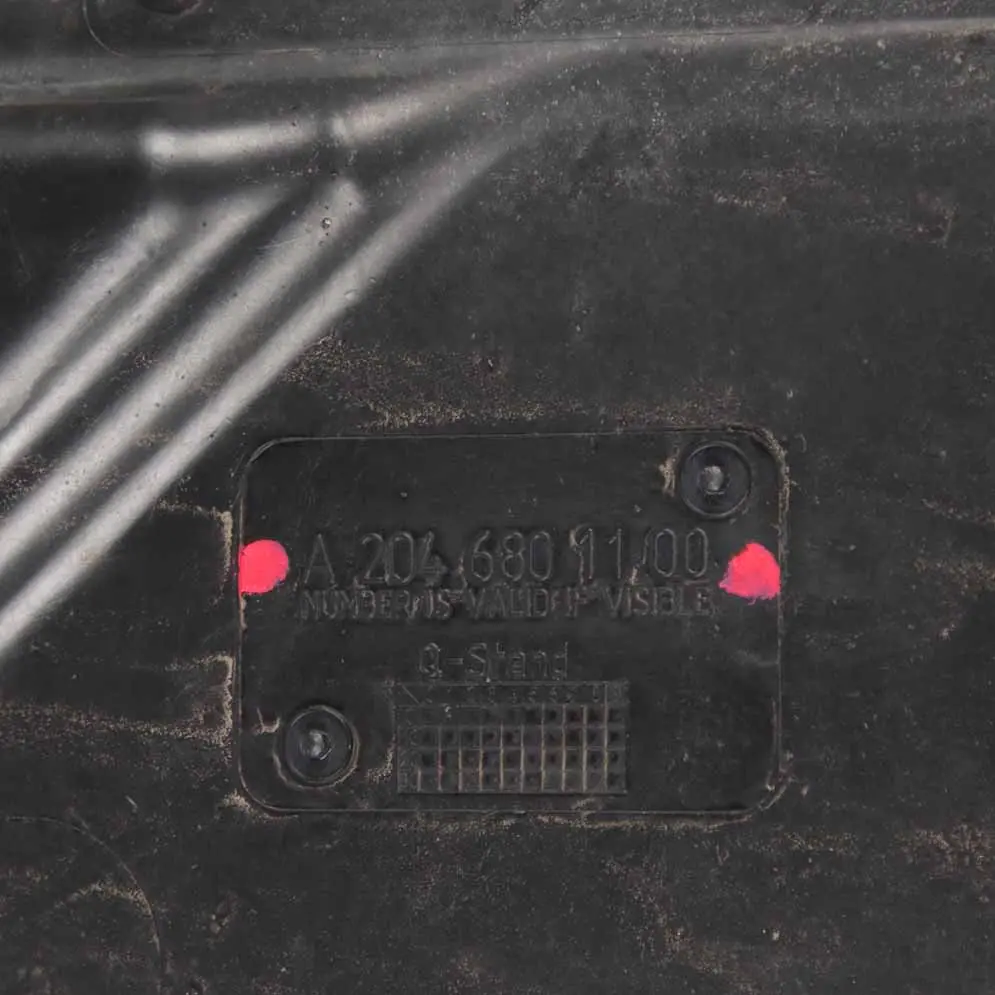 Underfloor Panel Mercedes W204 Undertray Left N/S Covering to with Part number A2046801100 Underfloor Panel Mercedes W204 Undertray Left N/S Covering - SKU A2046801100 - Part number A2046801100