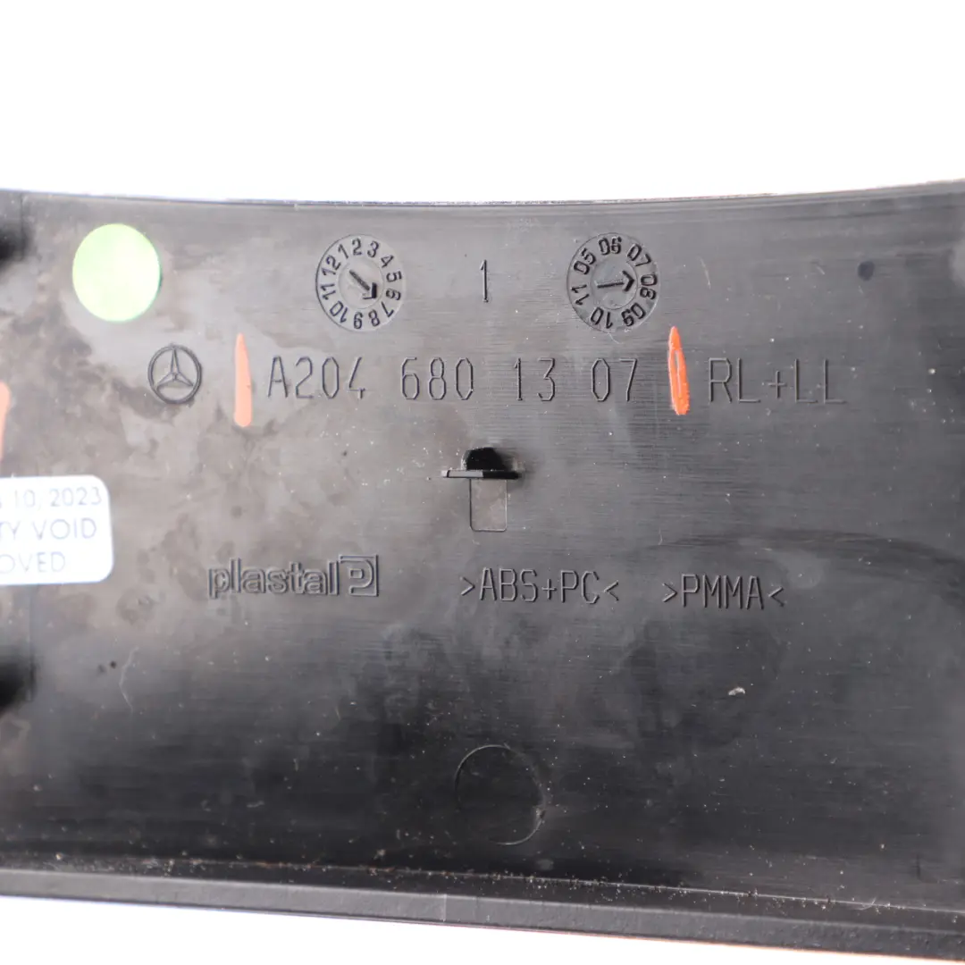 Mercedes W204 Centre Console Ashtray Ash Tray Cover Trim High Gloss - SKU A2046801307 - Part number A2046801307