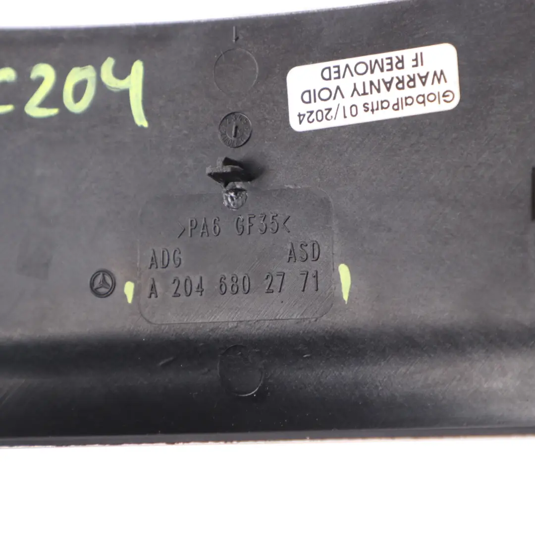 Ashtray Storage Top Cover Trim Console Aluminium to Mercedes C204 with Part number A2116801139 Mercedes C204 Ashtray Storage Top Cover Trim Console Aluminium - SKU A2046802771 - Part number A2116801139