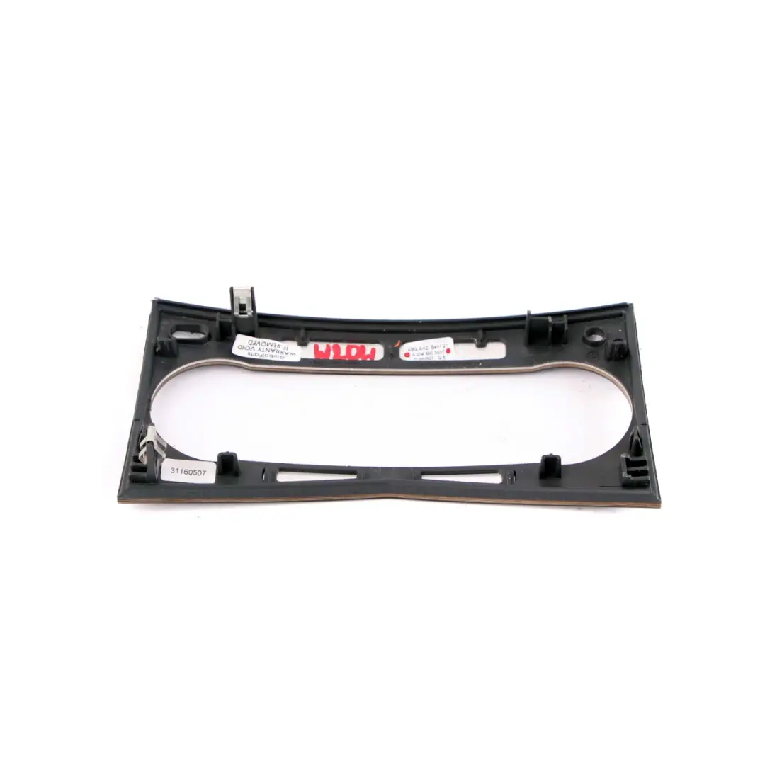 Mercedes W204 Dashboard Trim Cover Centre Heater Control Wood Insert - SKU A2046803607 - Part number A2046803607