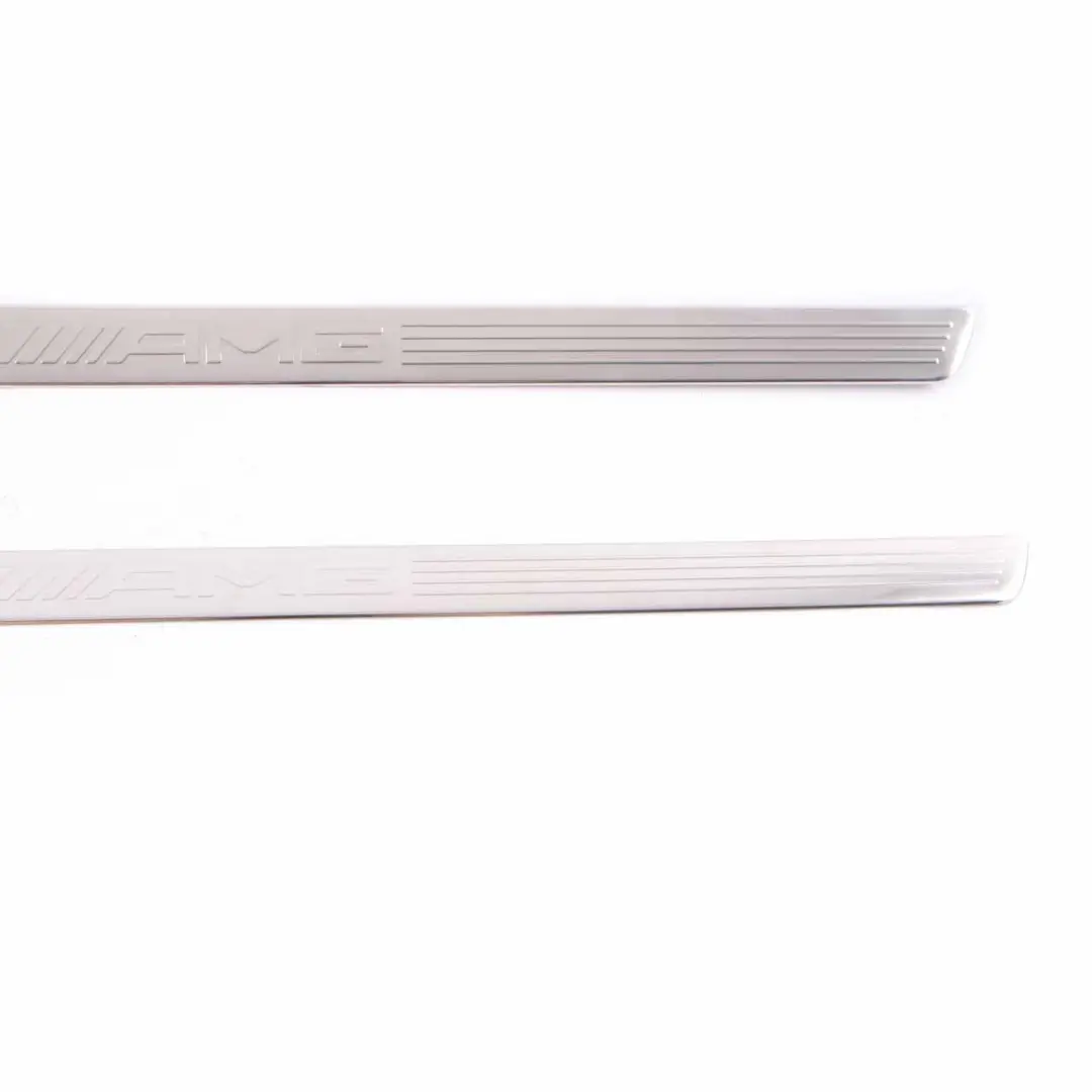 C63 AMG Front Cover Strip Sill Step Plate Entrance Set to Mercedes W204 with Part number A2046804735 Mercedes W204 C63 AMG Front Cover Strip Sill Step Plate Entrance Set - SKU A2046804735-1 - Part number A2046804735